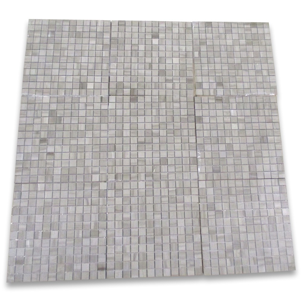 Athens Grey Wood Grain 1x1 Square Mosaic Tile Polished.jpg